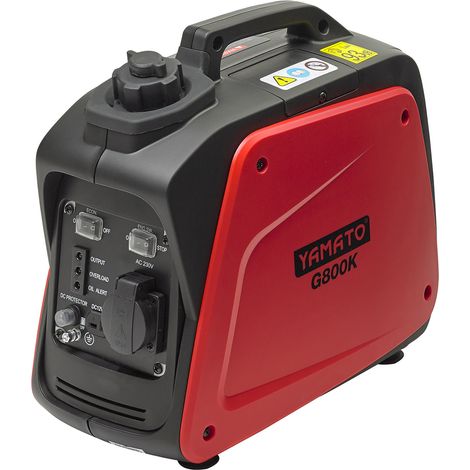 52813 - MOTO GENERATORE 4T INVERTER DI CORRENTE 0,8 kw "G800K" YAMATO - generatore gruppo elettrogeno (1/2)