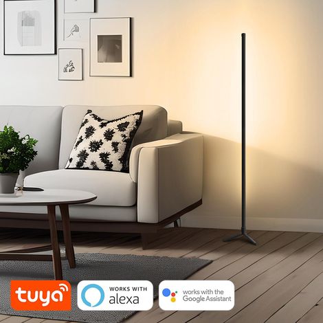 MiBoxer RGB+CCT 12W LED Stehlampe WiFi App Steuerung dimmbar Warmweiß Kaltweiß (1/5)