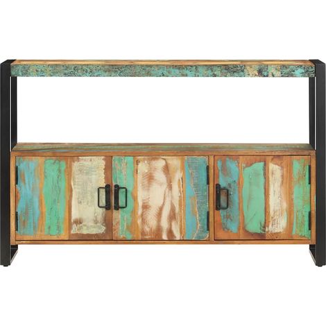 Maison Exclusive - Credenza 120x30x75 cm in Legno Massello di Recupero