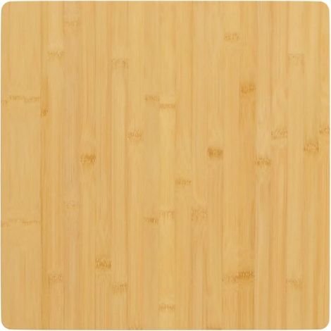 Bambus-Tischplatte 40x40x2,5 cm (1/4)