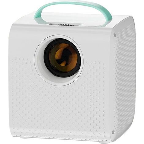 Projecteur Q2 pour Enfants, Résolution 800 X 480, Projecteur de Cinéma Maison Portable, Idéal Comme Cadeau de Nol et D'Anniversaire, Prise au