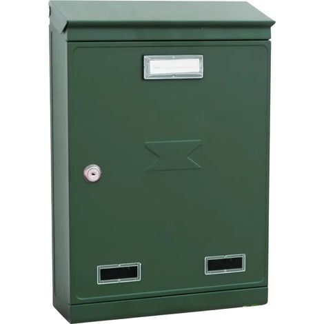CASSETTA POSTALE EVOLUZIONE ACC 22X7,5X32 CM VERDE (1/2)
