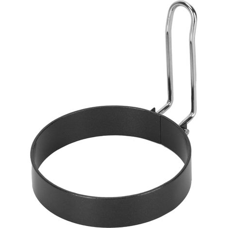 Eierform aus Edelstahl, antihaftbeschichtet, großes Fassungsvermögen, mit Griff, Eierring, Küchenausstattung