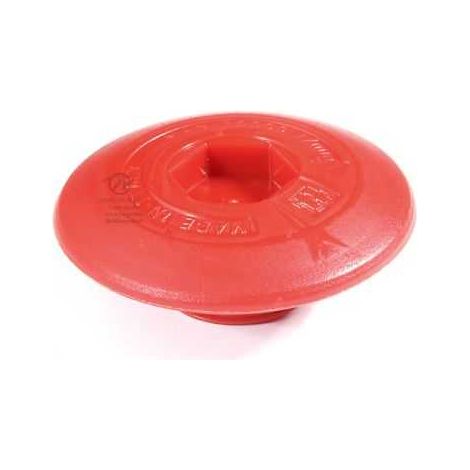 Bouton plastique pour tête débroussailleuse manuelle Ø 80 mm Tecomec (1/3)