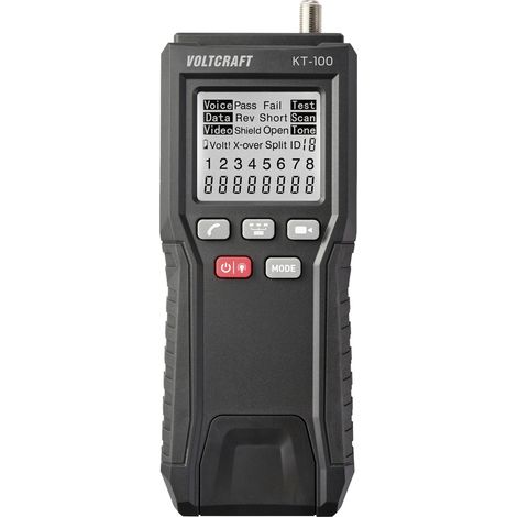 Netzwerkprüfgerät VC-17373870 VOLTCRAFT KT-100 Netzwerk (1/5)