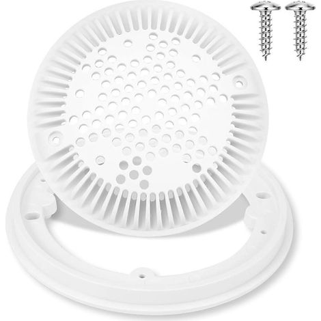 Bonde de fond de piscine de 8 pouces pour SP1030, bonde de fond de piscine ronde à double sortie et à aspiration. (1/5)
