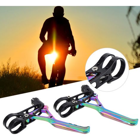 1 Paire de Leviers de Frein V Ultra-Légers pour VTT, Vélo de Route et BMX, Accessoire Vélo (1/4)
