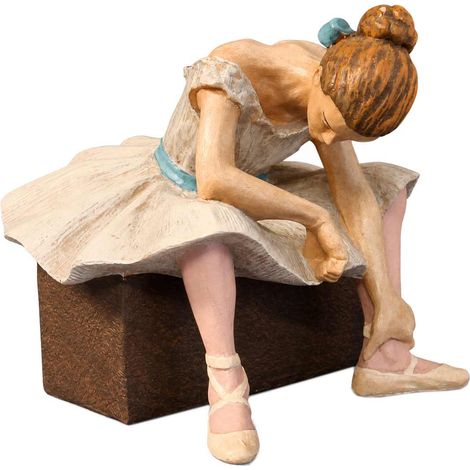 Figurine LAttente Degas danseuse en résine 8,5 cm (1/4)