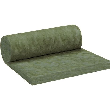 Ursa – Rouleau laine de verre 80mm – Isolation thermique R 2.5 – 6.48m² pour combles aménagés – Facilité de pose (1/3)