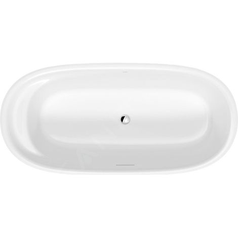 Duravit Cape Cod Baignoire en pose libre, avec un dossier (1/5)