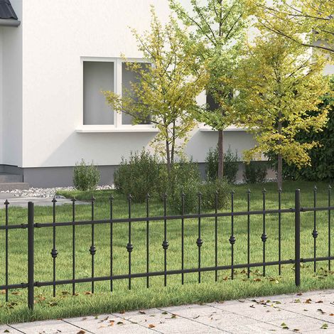Spießzaun Asten Schwarz