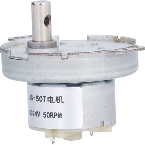 Untersetzungsgetriebe mit Getriebemotor, industrielles Steuerungszubehör, 50 U/min, 24 V DC, JS-50T (1/5)