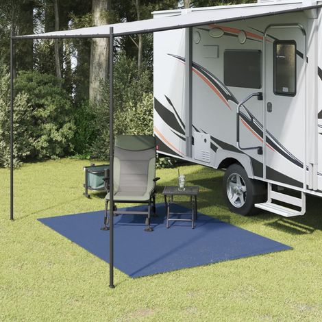 Tapis de tente-Tapis d'extérieur bleu 2,5x2 m 912025 (1/5)