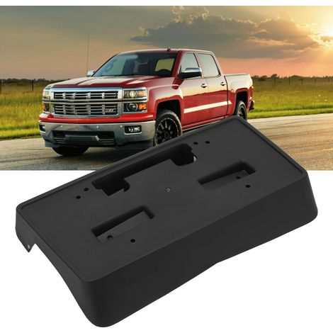 (US-Spezifikationen) Frontstoßstangen-Kennzeichenhalterung für Chevrolet Silverado 2014-2016 (1/5)