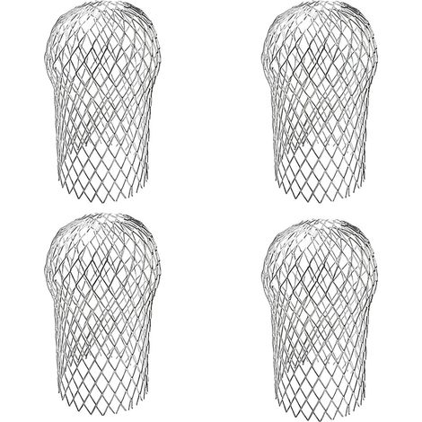 Protection de gouttière, protection de gouttière en aluminium étendue, filtre à tamis, protection de gouttière, empêche le colmatage et retient la saleté (1/5)