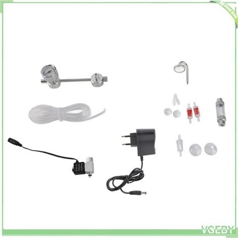 Fafeicy Système de générateur de CO2 carbone Système de générateur de CO2 Kit de système de générateur de animalerie eau Prise UE (1/5)