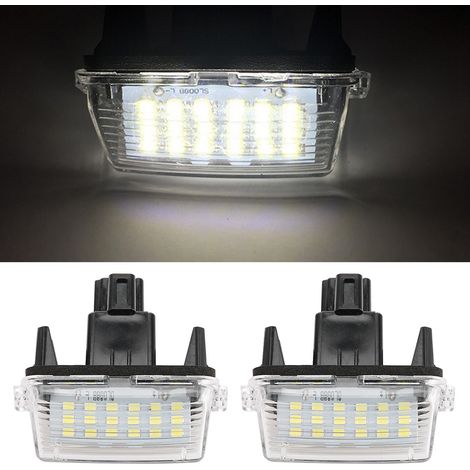 LED-Kennzeichenbeleuchtung für Toyota Corolla 2014, 2-teiliges Set, Kaltweiß, wasserdichtes Auto-Set, direkter optischer Ersatz (1/5)