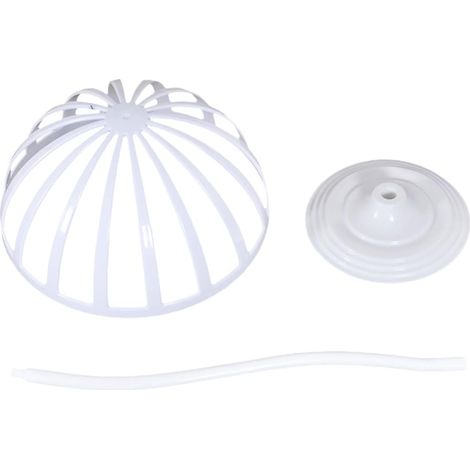 JSSEVN - Soporte para sombreros de plástico resistente, forma de cúpula de 56 cm, soporte vertical de mesa, perchero sencillo y estable para guardar sombreros (1/5)
