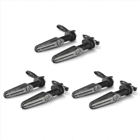 Lote de 6 intermitentes LED para MT07 700 900 XJ6 FZ6 MT09 900 MT10 y YZF R15 R1 R3 R6 R7 R9