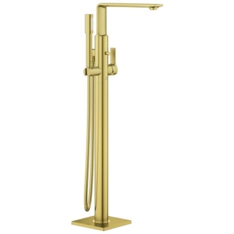 Grohe Allure Miscelatore monocomando per vasca-doccia a pavimento XXL Oro, 25222GN1 (1/2)