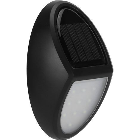 IP65 wasserdichte Solarleuchte, Wandleuchte für Garten, Terrasse, Balkon, weißes Licht (1/5)