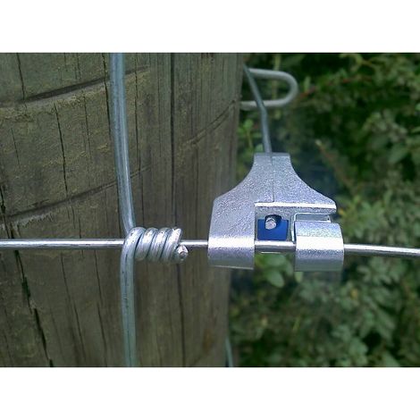 Clips Gripple pour croiser des fils et barbelés épais (lot de 10)