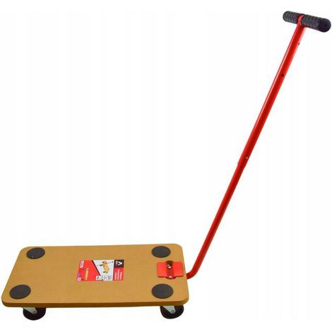 Allbe Transportplattform mit Deichsel bis 200 kg, 57,5 x 30,0 cm