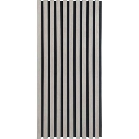 HOME DELUXE - pannello acustico SONIC - 80 x 40 cm Colore: Rovere grigio, Quantità: 6