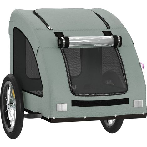 Rimorchio/carrello per animali domestici grigio 020044209