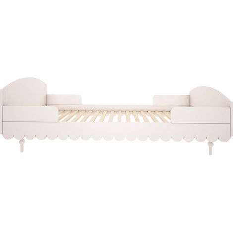 Lit 90x200 sommier inclus Wood Luck Babushka Blanc (1/5)