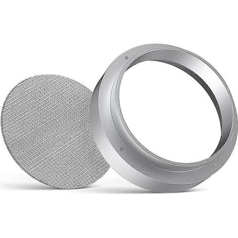 51mm café dosage anneau aluminium café dosage anneau avec Puck grille acier inoxydable espresso Sieve pour porte filtre (1/5)