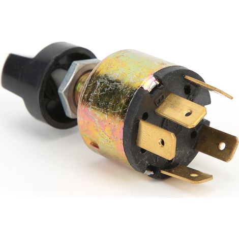3-stufiger Lüfterschalter für Kfz-Klimaanlagen, universeller 12V/24V-Drehknopf aus Kunststoff für LKW/PKW (1/5)
