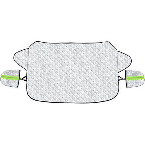 Funda para parabrisas de coche, protección invernal, universal, magnética, plegable, antihielo, antinieve, antipolvo y antilluvia (147 x 100 cm) (1/4)