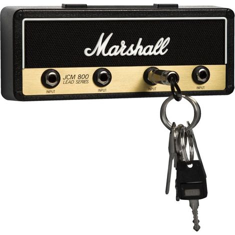 Wall-mounted key rack, black (1/4)