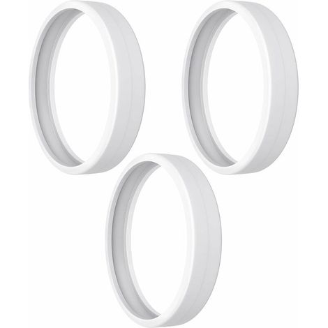 Pneus De Rechange Pour Robot Nettoyeur De Piscine - Caoutchouc Flexible - Compatible Polaris 180 280 360 380 C10 C-10 - Lot De 3 (1/5)
