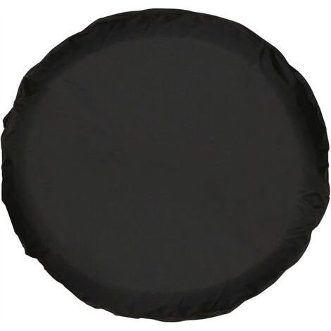 Housse Roue de Secours, Housses de Pneus, Housse de Protection Pneu, Housse de Pneu Voiture, Anti Poussière Neige pour Remorque de Voyage, SUV, Diamètre dans Les 66cm,Noir (1/5)