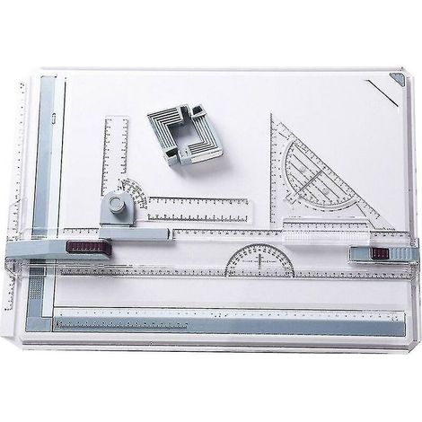 Tables à dessin A3 avec système de mesure d'angle de mouvement parallèle (1/3)