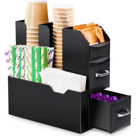 Contenitore Capsule Portacialde Caffè 11 Scomparti Coffee Station Organizer Bar