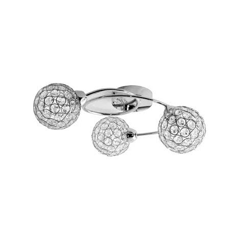 Plafon Kegan Crystal 3xg9 Chrome 18x38 FABRILAMP.