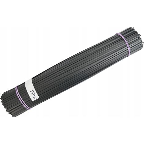 Adhesivo para soldar plástico PP+T20 PPT20, mezcla de 1 kg de tiras triangulares. (1/5)