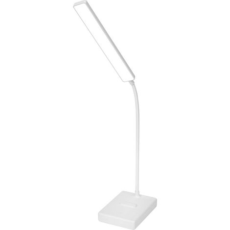 LED-Schreibtischlampe, USB-aufladbar, 2000 mAh Akku, Berührungsschalter, 3 LED-Farben, 6 Helligkeitsstufen, einstellbare Intensität, tragbare Tischlampe, ideal zum Lesen, Lernen, fürs Büro oder Studen (1/5)