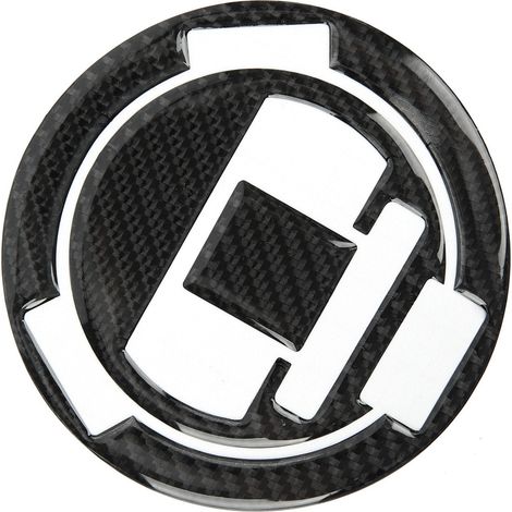Tankzierleiste aus Kohlefaser, kompatibel mit BMW R1200GS F800GS S1000R F650GS, wasserfester Schutzaufkleber, Doppelset, mattschwarze Ausführung, Motorradzubehör. (1/5)