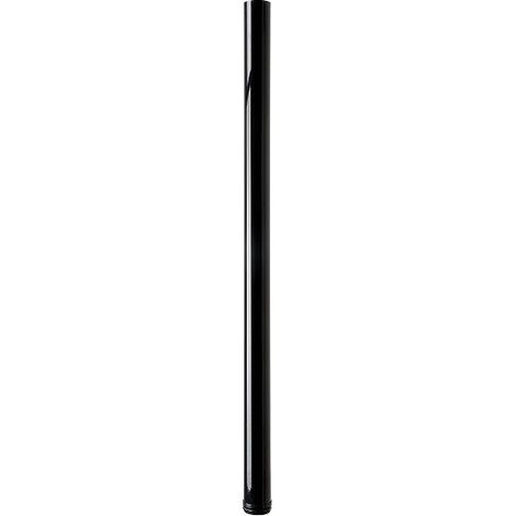 Hettich Möbelfuß 6,0 x 110 - 113 cm Stahl schwarz - 1 Stück Möbelfuß