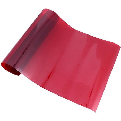 Filtre de couleur, superpositions colorées, projecteur de théâtre, correction de la pellicule couleur, filtre de lumière-200.00X30.00X0.10CM-Red