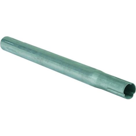 Mât en acier zingué - OPTEX - 40 mm - Hauteur 1 m - Usage extérieur - Antenne TV/SAT