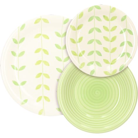 Servizio tavola 18 pz Louise Botanic