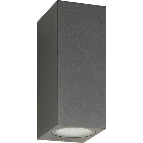 Luminaire extérieur LED LCD Down aluminium anthracite L 6,2 cm 7 W 3000 K IP54 1500 lm réf. 5035 (1/4)