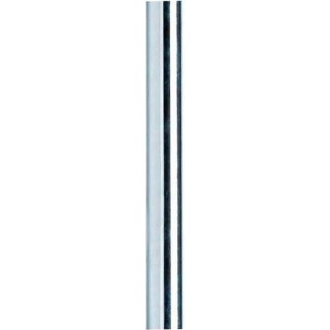 C-114 Rallonge PVC pour collage Chrome 40Ø 500mm CREARPLAST