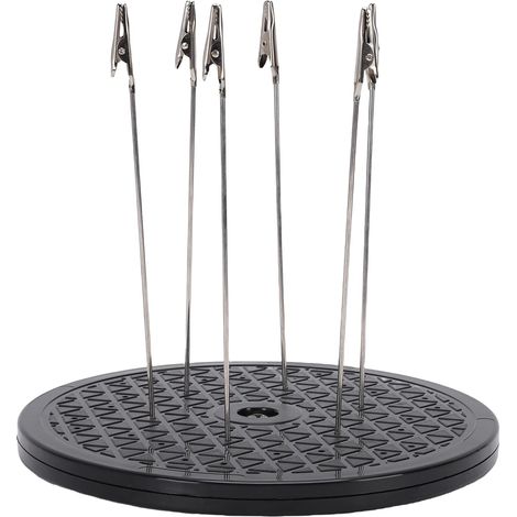 7.5 Inch Model Painting Turntable with 6 Clamps (1/5)