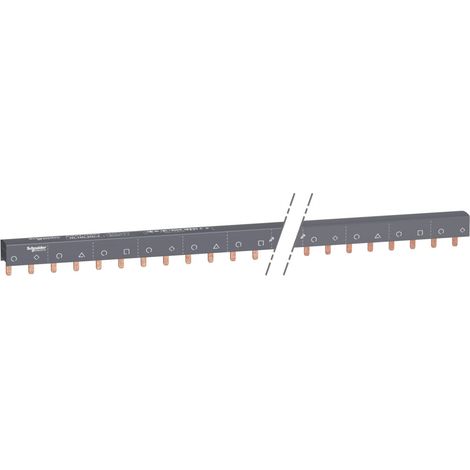 Acti9 iC60, peigne à dents, 3 x N+P, 100A, 57 modules de 18mm - A9XPH557 (1/2)